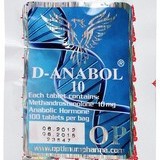D.ANABOL- 100 comprimidos de 10mg